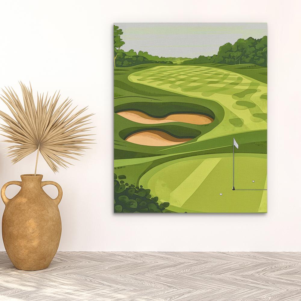 Golf course artwork 0021