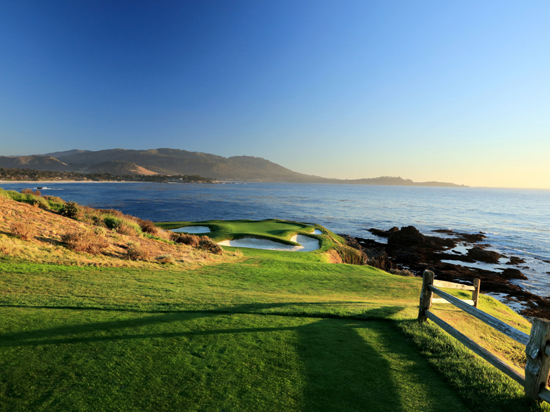 golf holes with a view