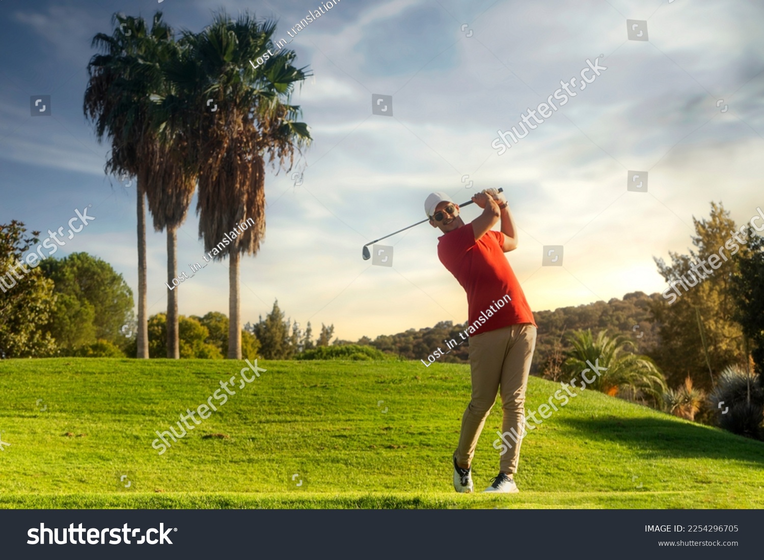 golf iron set up front view 0020