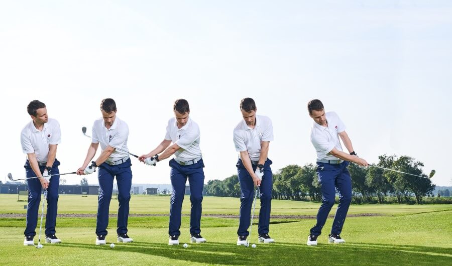 golf iron swing sequence 0021