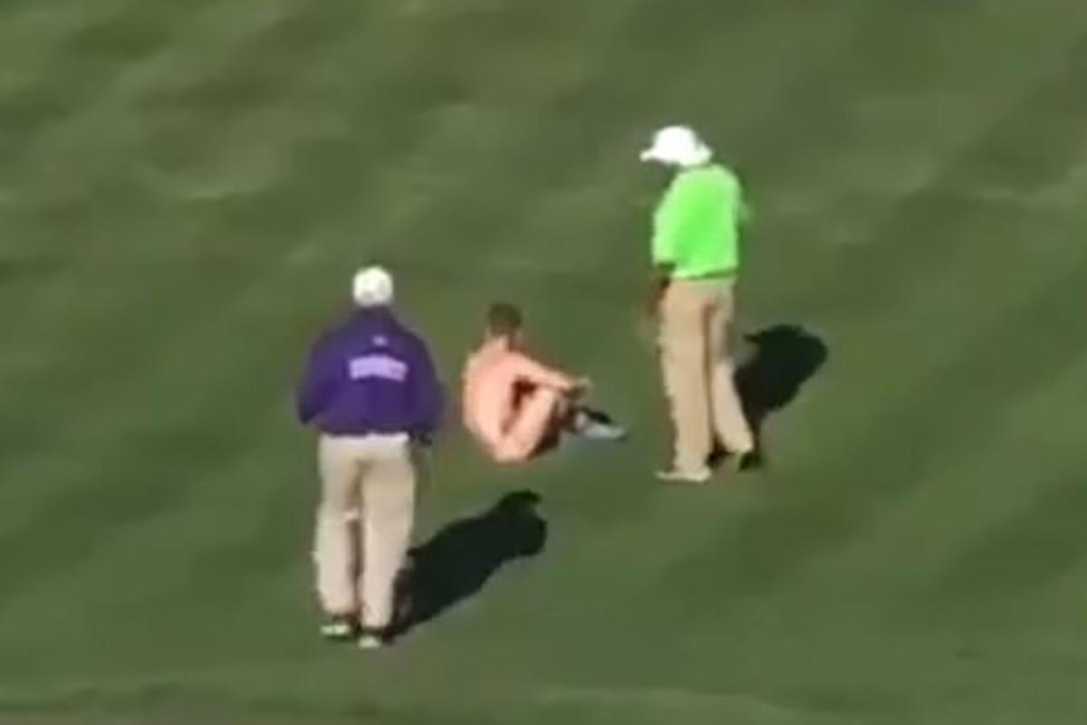 golf tournament prank