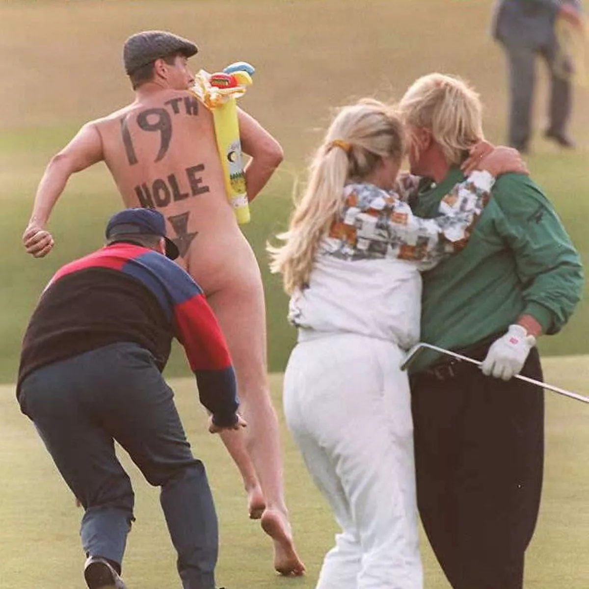 golf tournament streaker