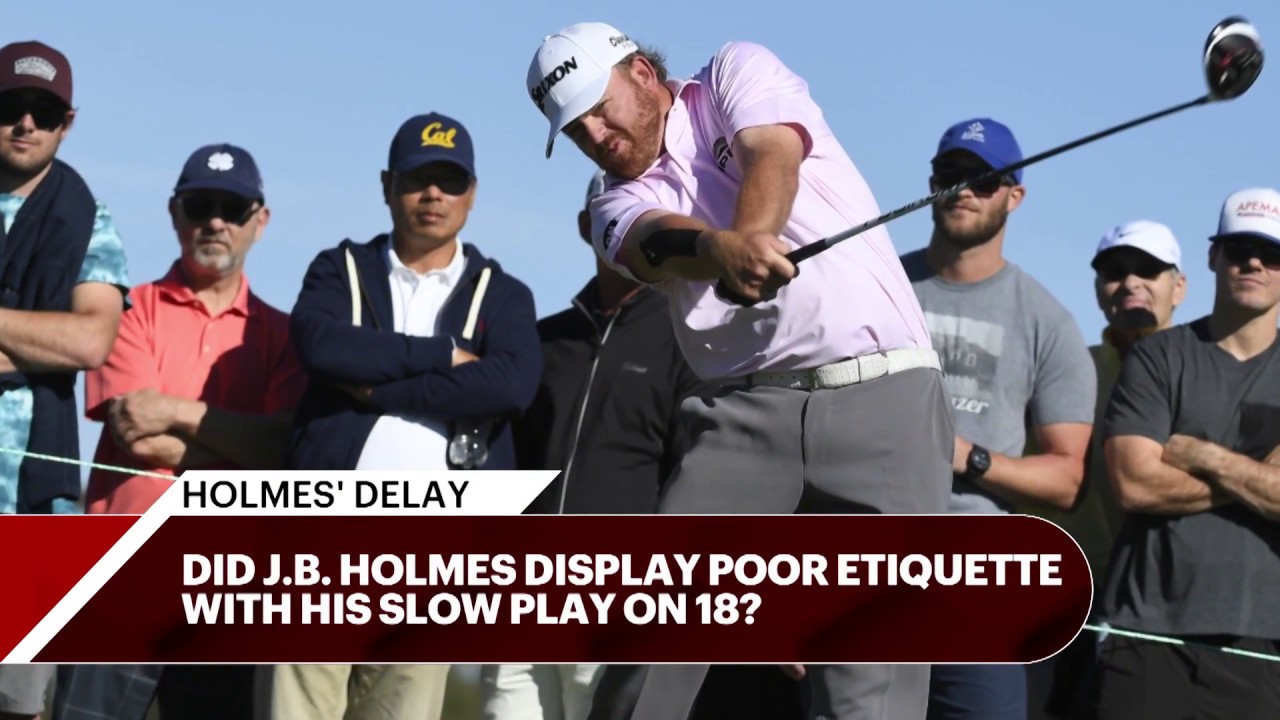 Golfer JB Holmes 0030
