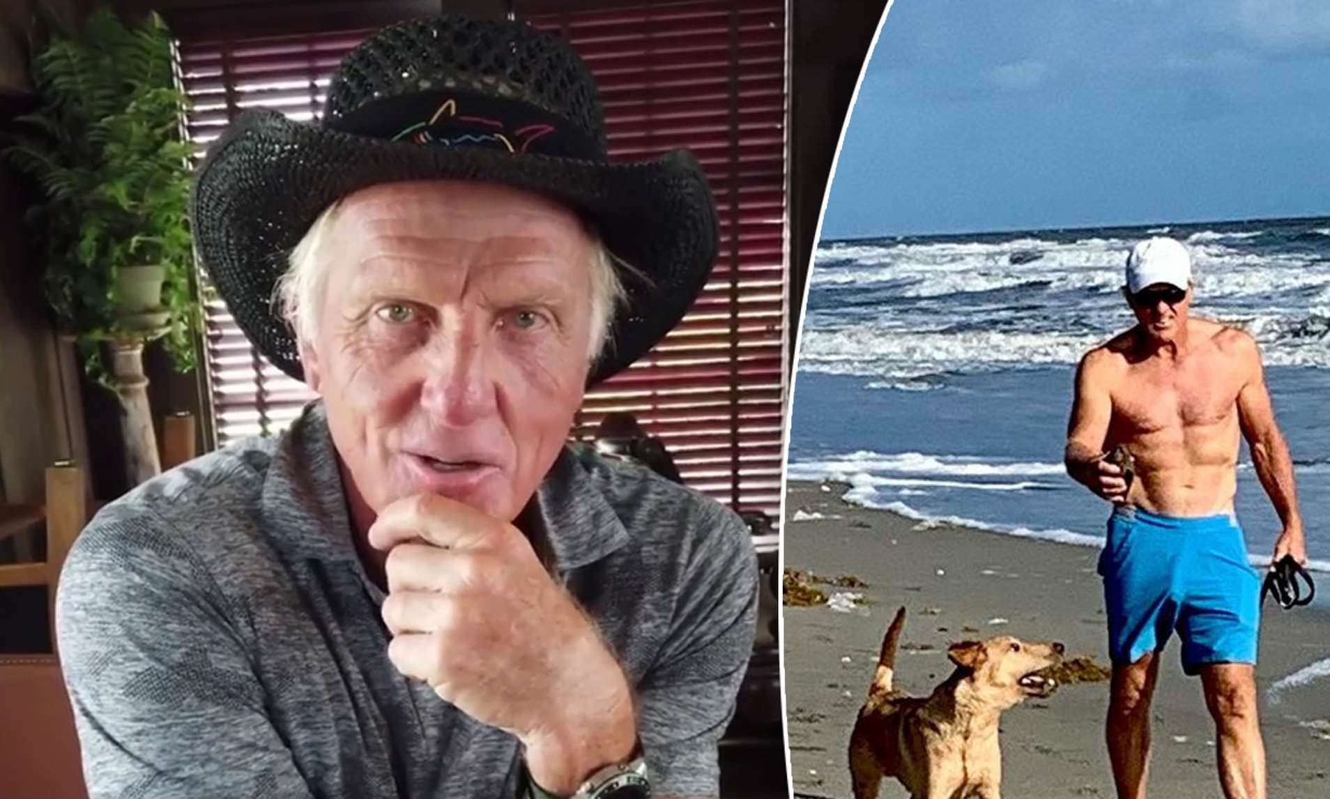 Greg Norman beach lifestyle