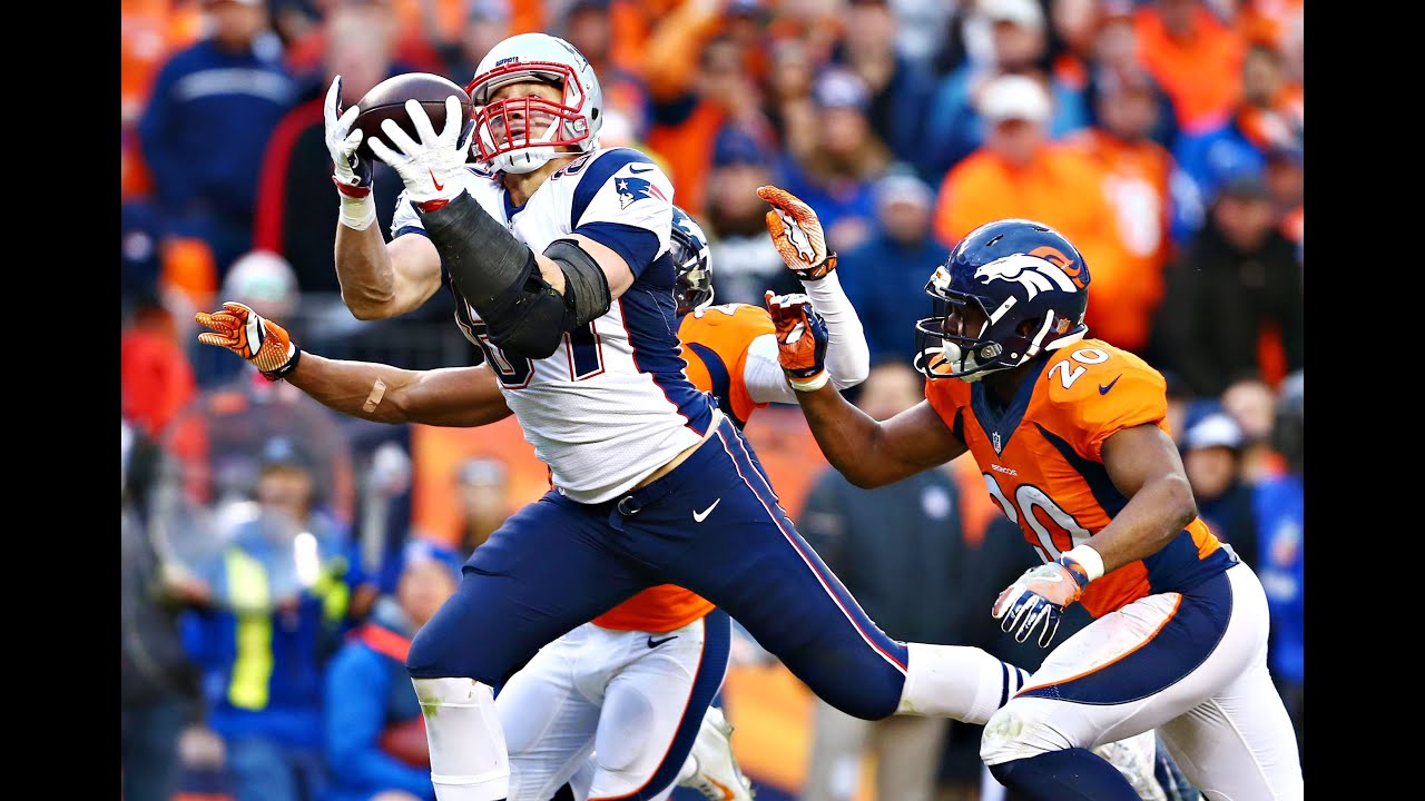 Gronkowski Broncos highlights