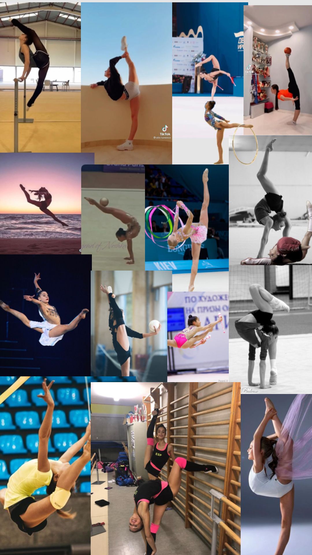gymnastics background