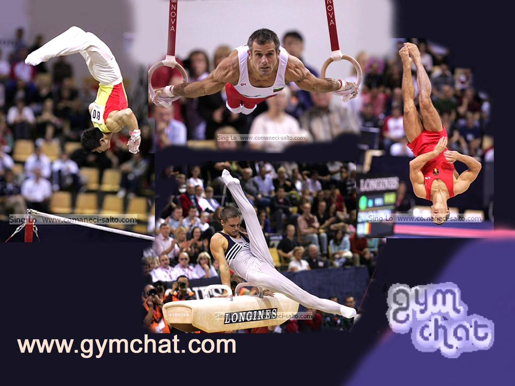 gymnastics collage wallpaper 0009