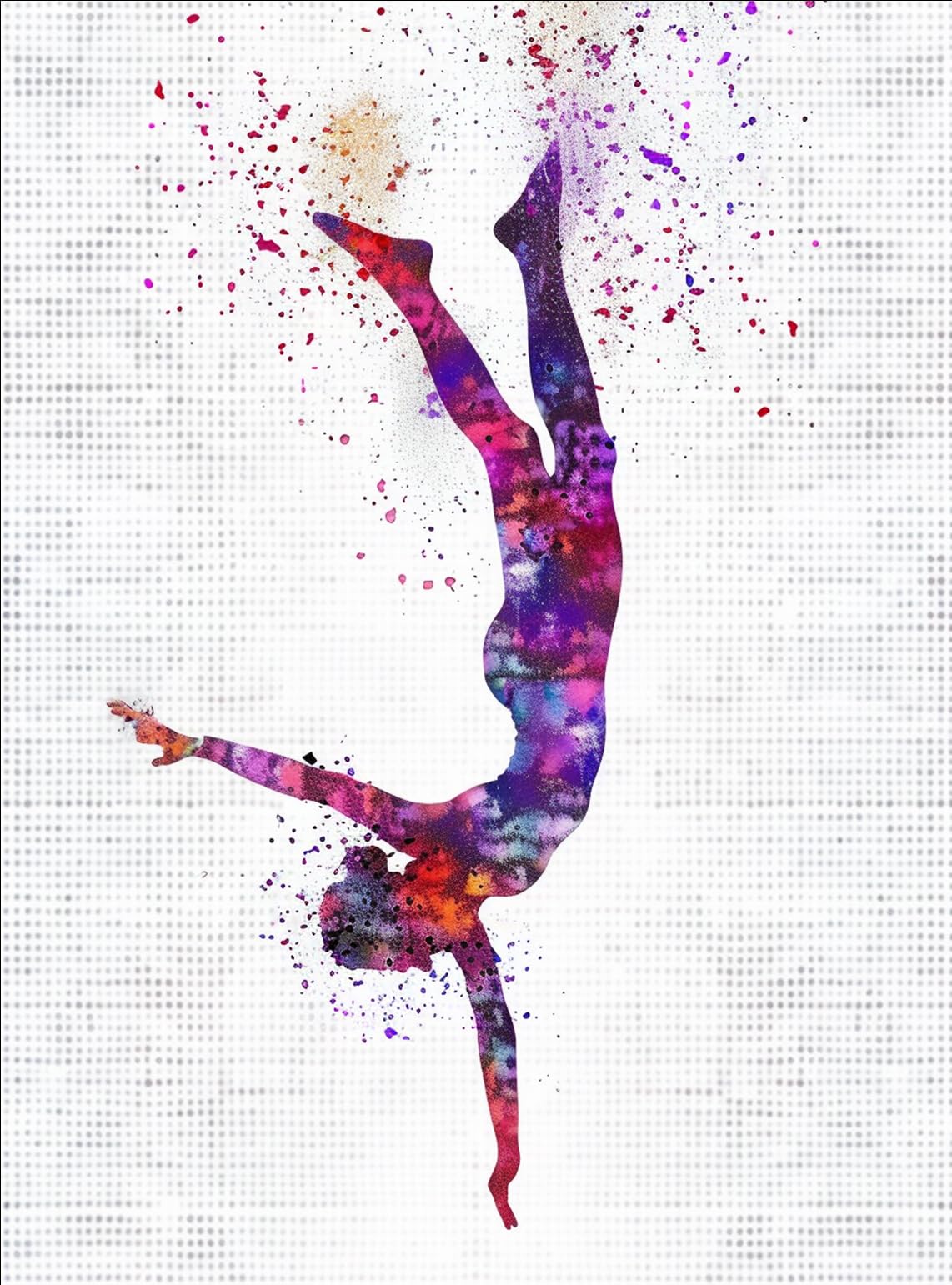 gymnastics collage wallpaper 0012