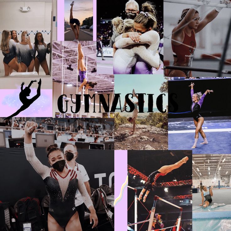 gymnastics collage wallpaper 0015