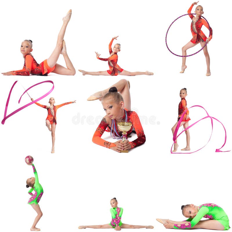 gymnastics collage wallpaper 0036