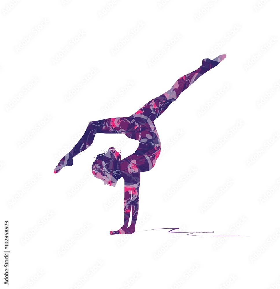 gymnastics illustration
