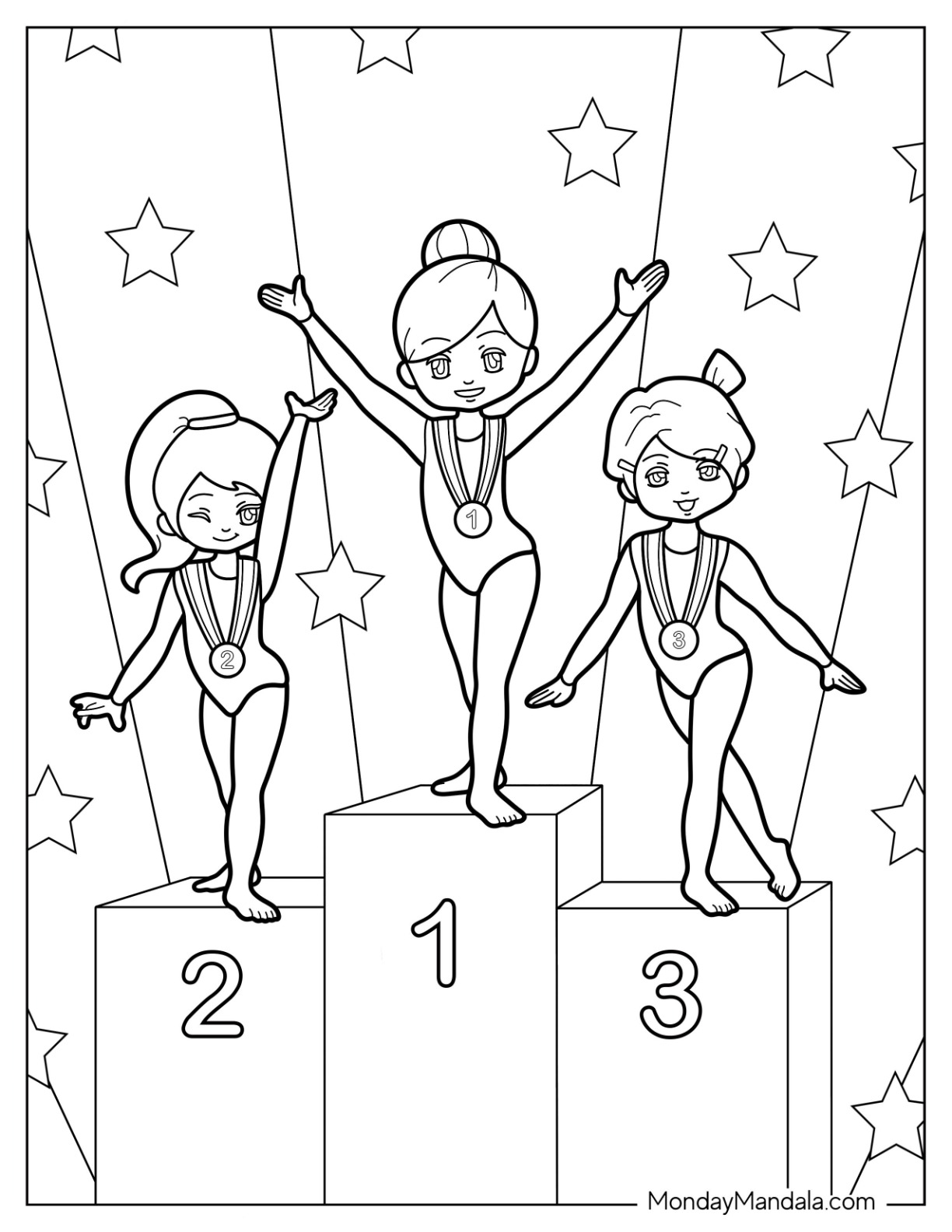 gymnastics pictures to print 0010
