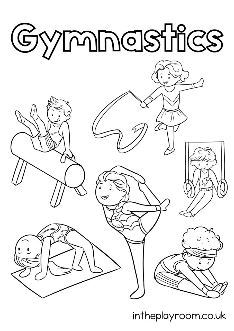 gymnastics pictures to print 0020