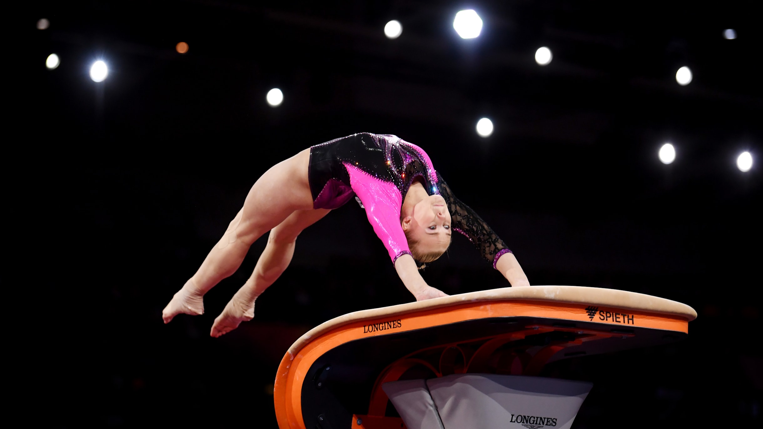 gymnastics vault exercises