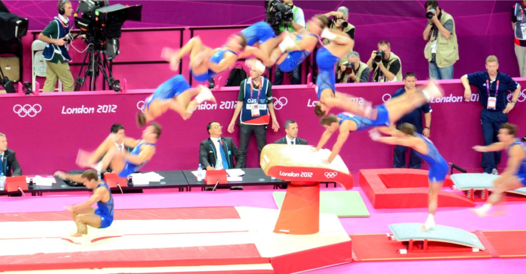 gymnastics vault scoring