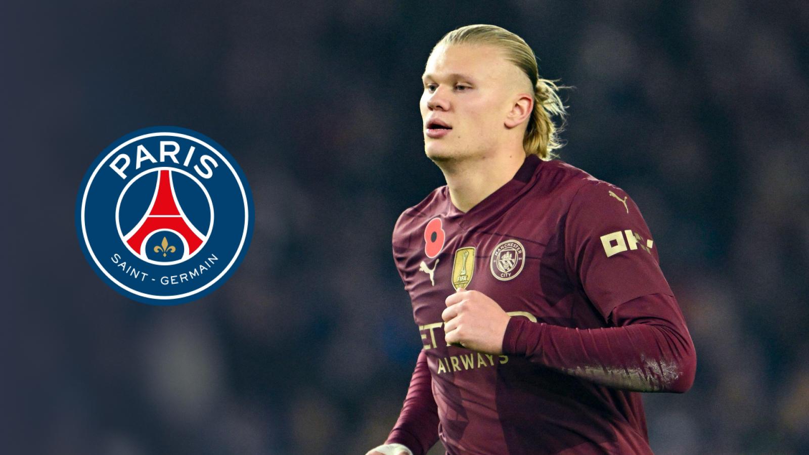 Haaland PSG highlights