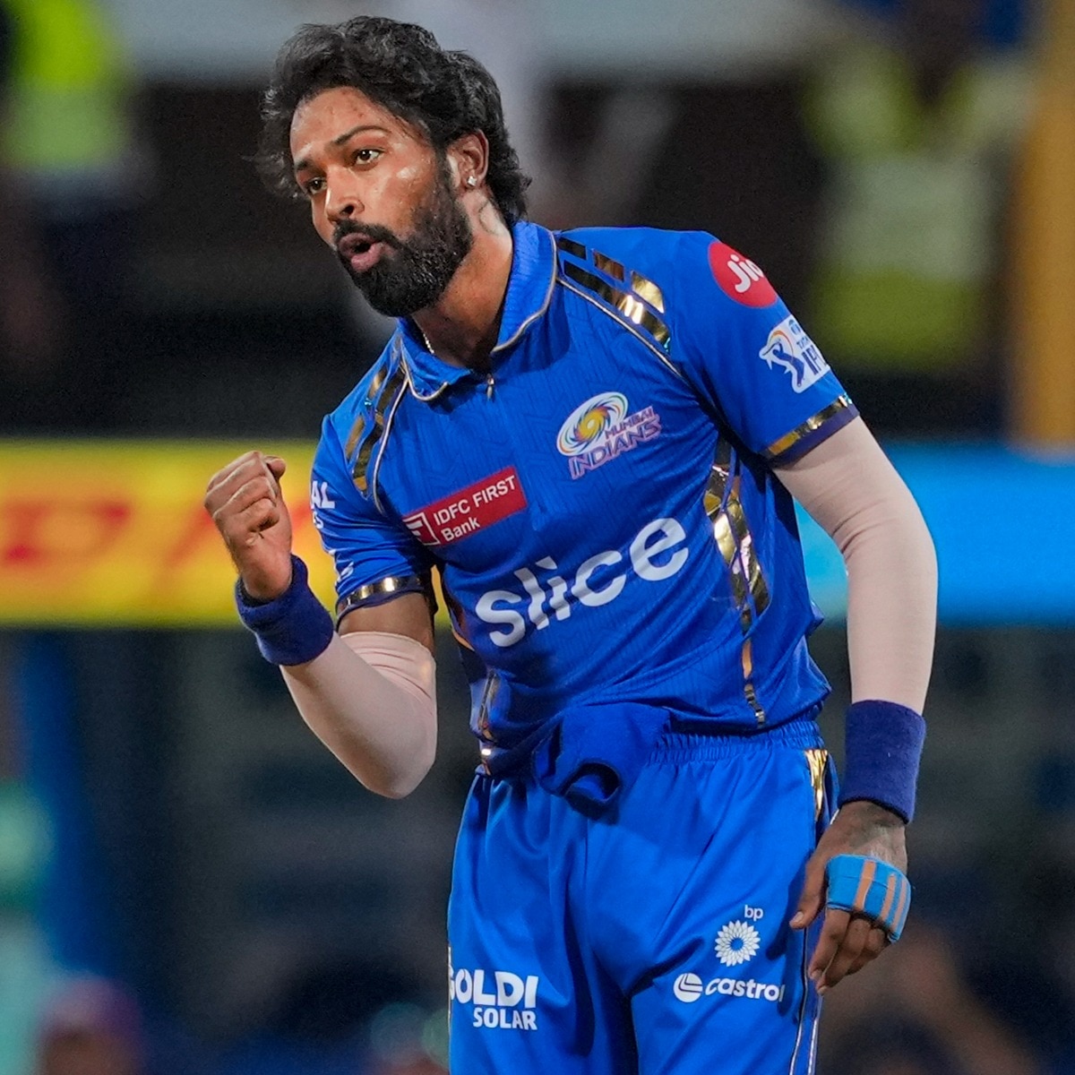Hardik Pandya action shots
