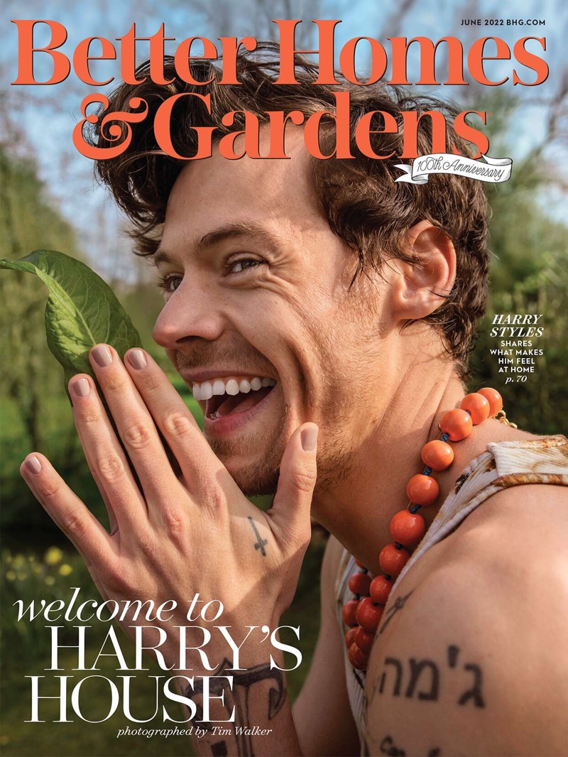 Harry Styles editorial shoot