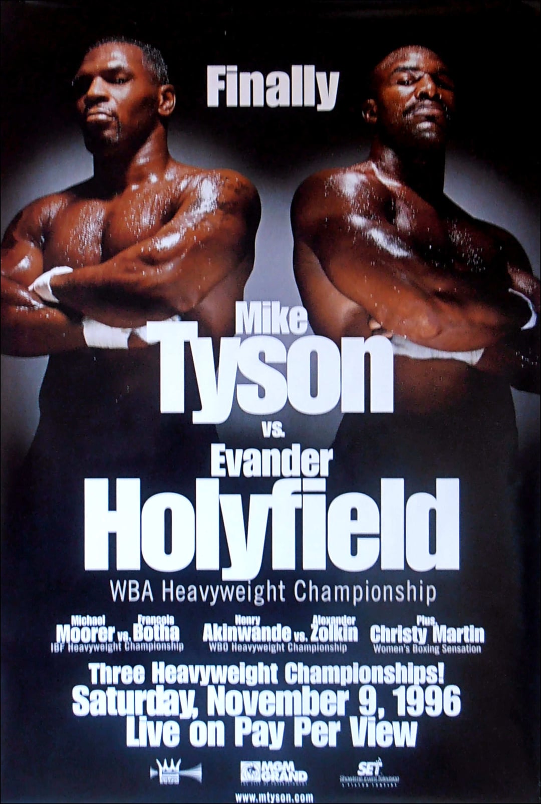 heavyweight boxing poster