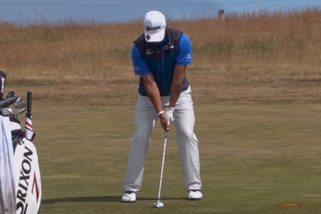 Hideki Matsuyama golf technique