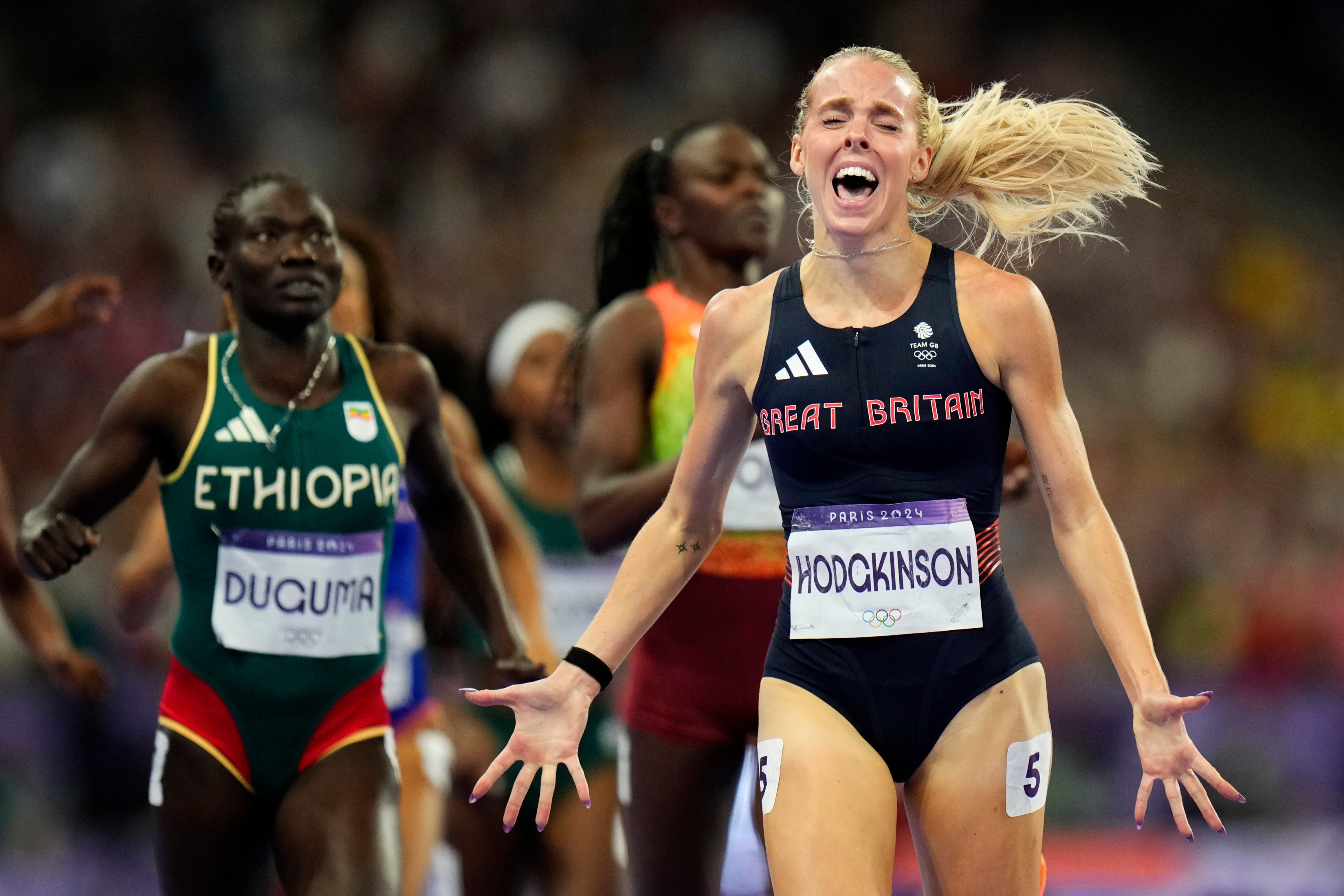 Hodgkinson 800m performance