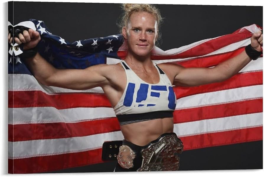 Holly Holm promotional poster