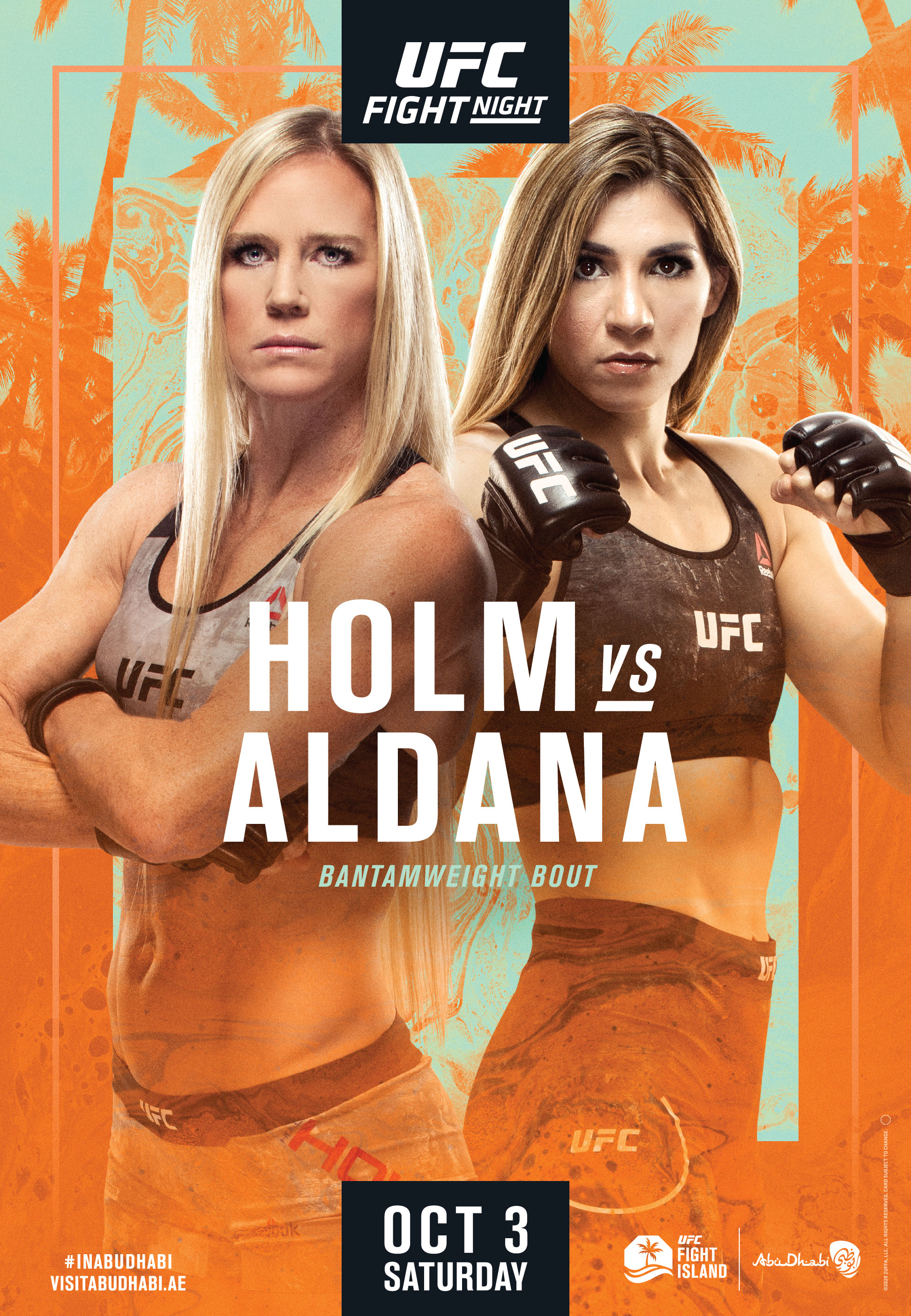 Holly Holm vintage poster