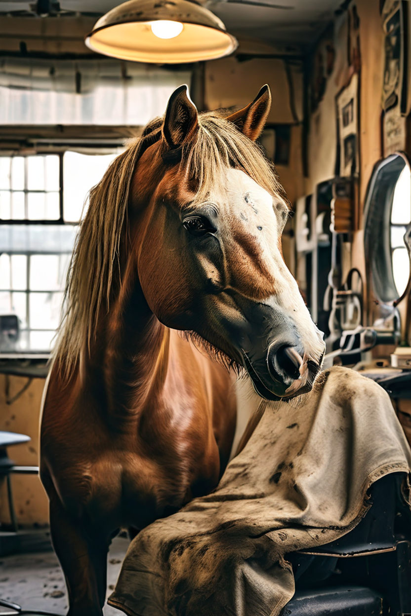 horse haircut 0018