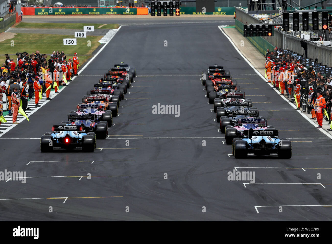 how F1 grid positions work