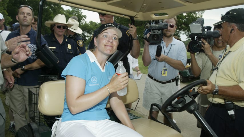 how tall is annika sorenstam 0043