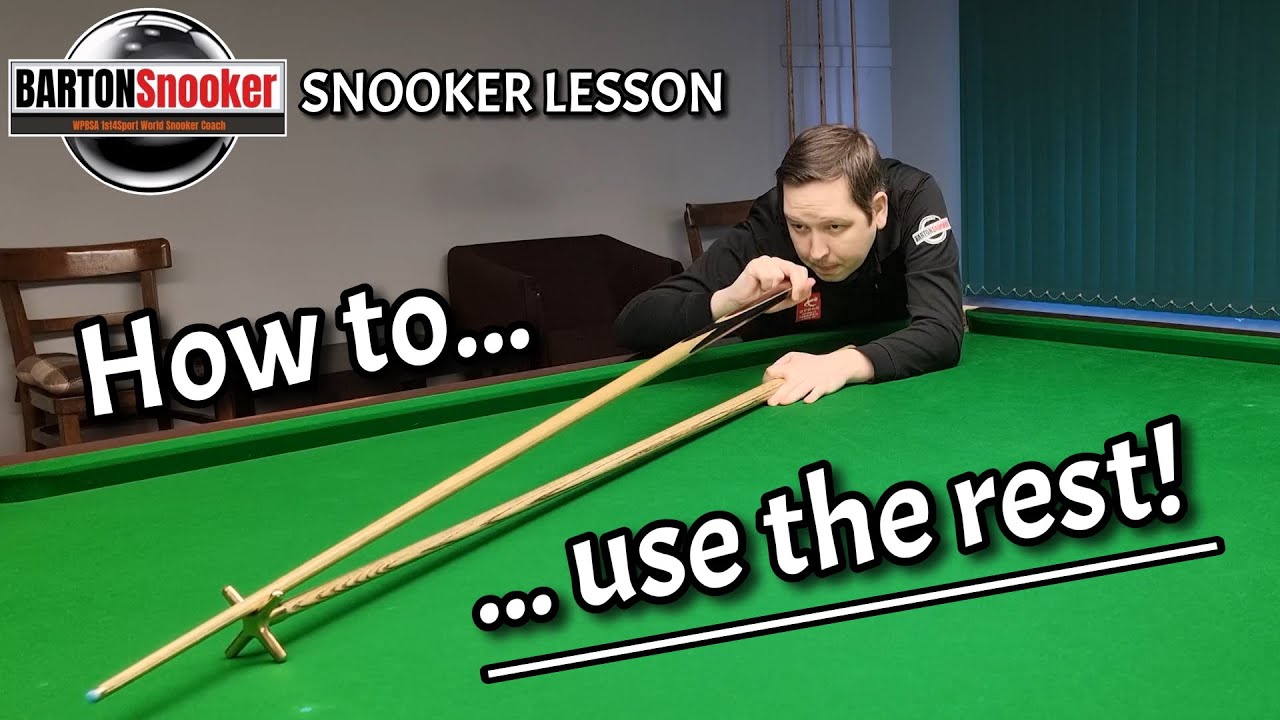 how to use a snooker rest