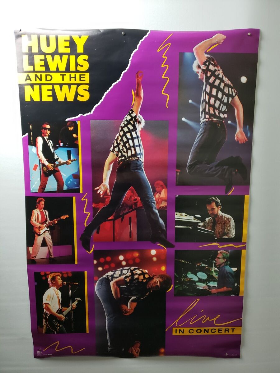 huey lewis and the news poster 0009