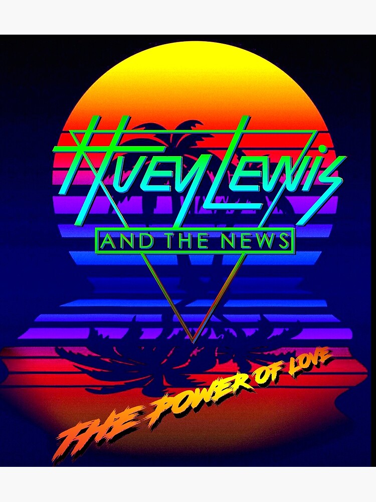 huey lewis and the news poster 0017