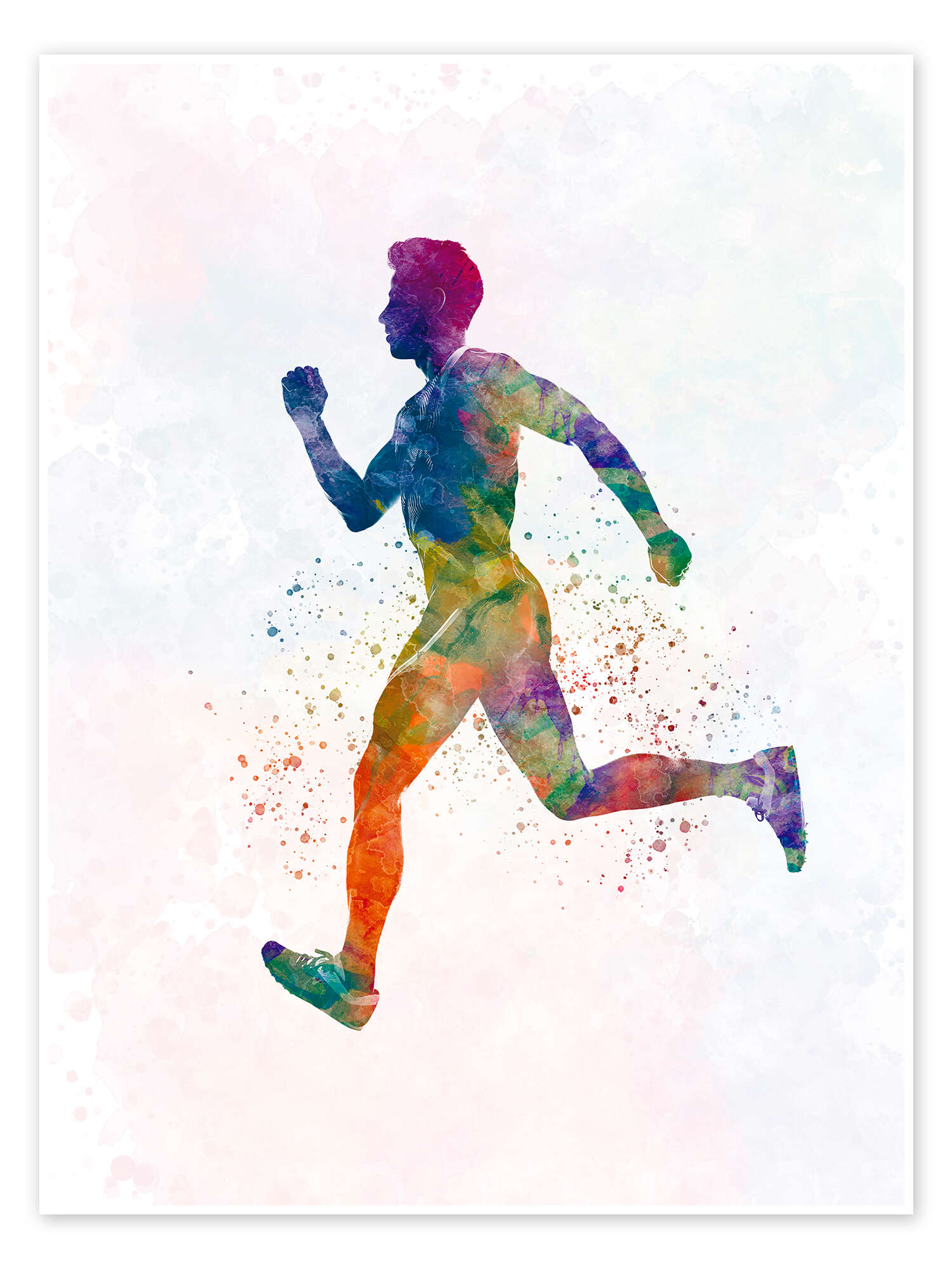 iconic athlete art.