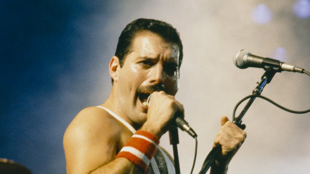 iconic Freddie Mercury