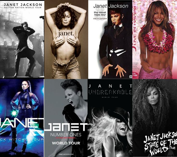 iconic janet jackson visuals