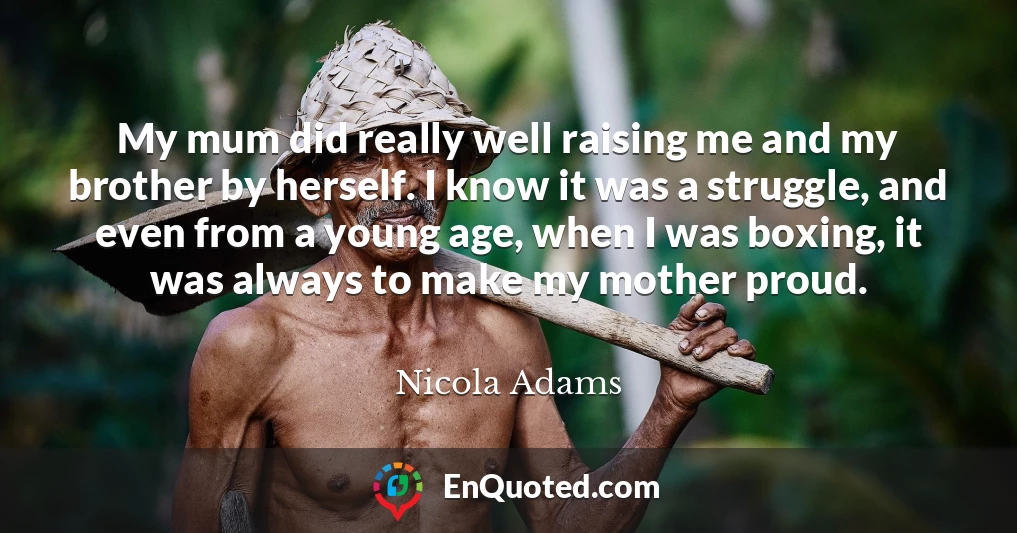 inspirational Nicola Adams