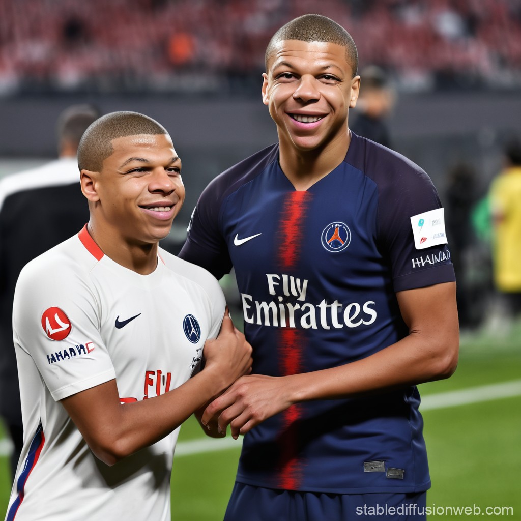 is mbappe mixed 0009