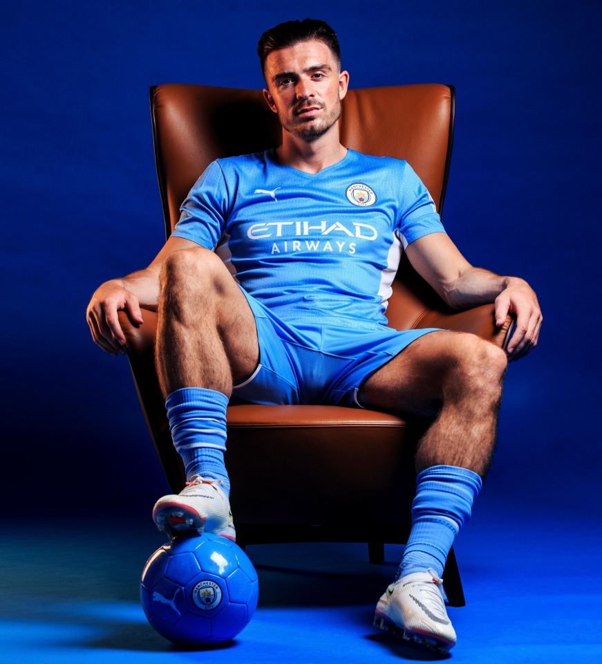 Jack Grealish behind the scenes.