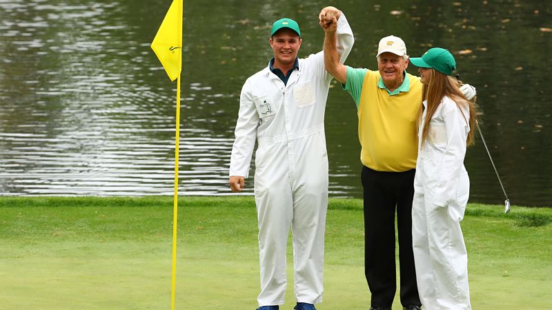 Jack Nicklaus and caddie relationship