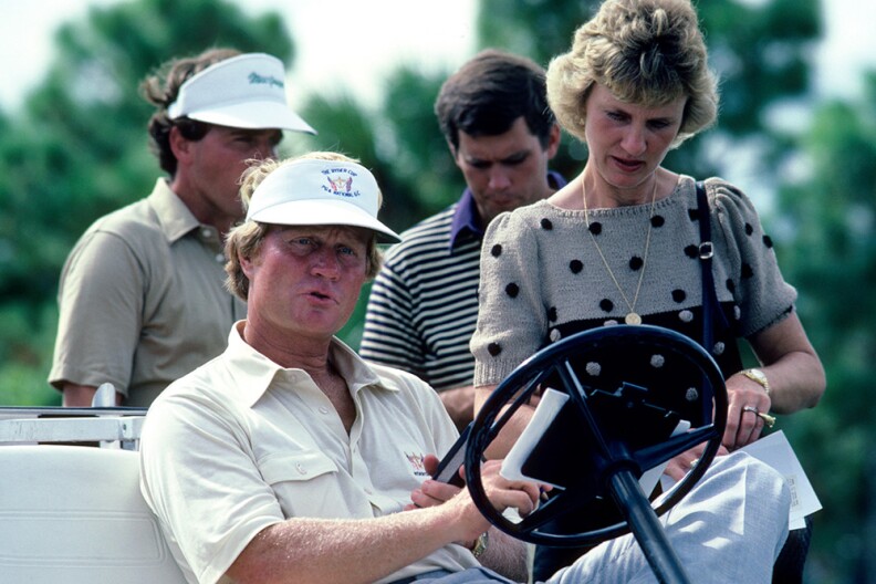 Jack Nicklaus caddies 0031
