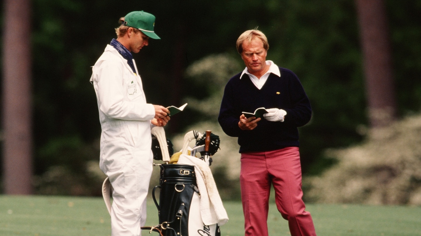 Jack Nicklaus caddies 0046