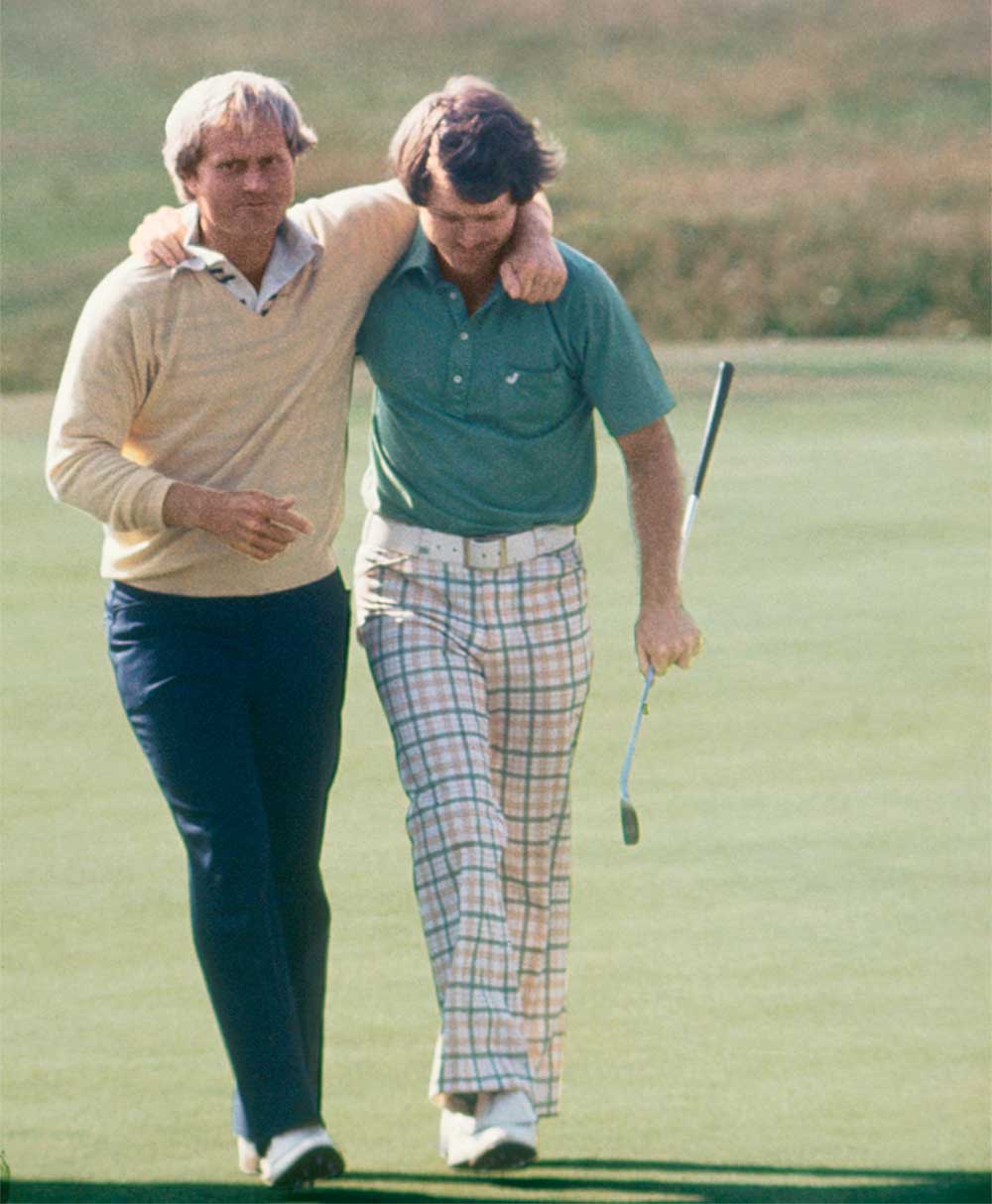 Jack Nicklaus playing style