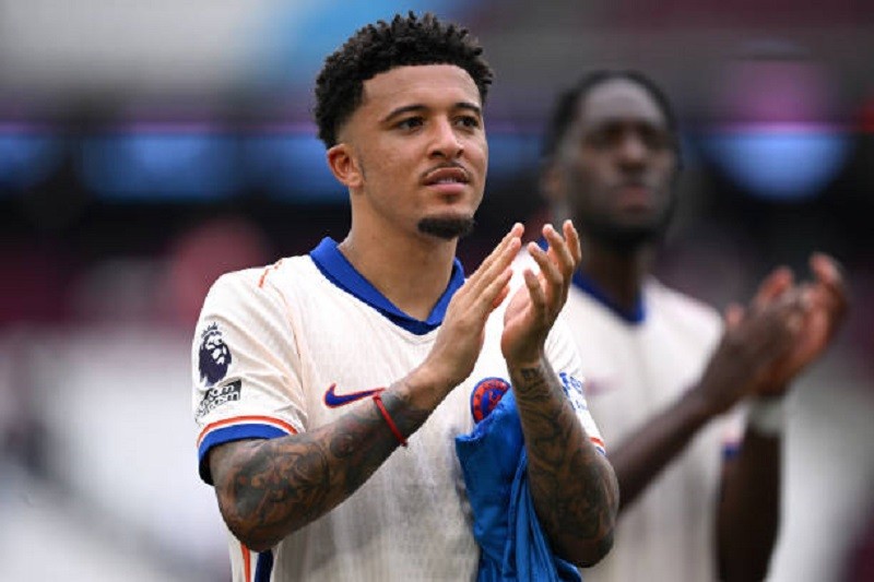 Jadon Sancho candid moments