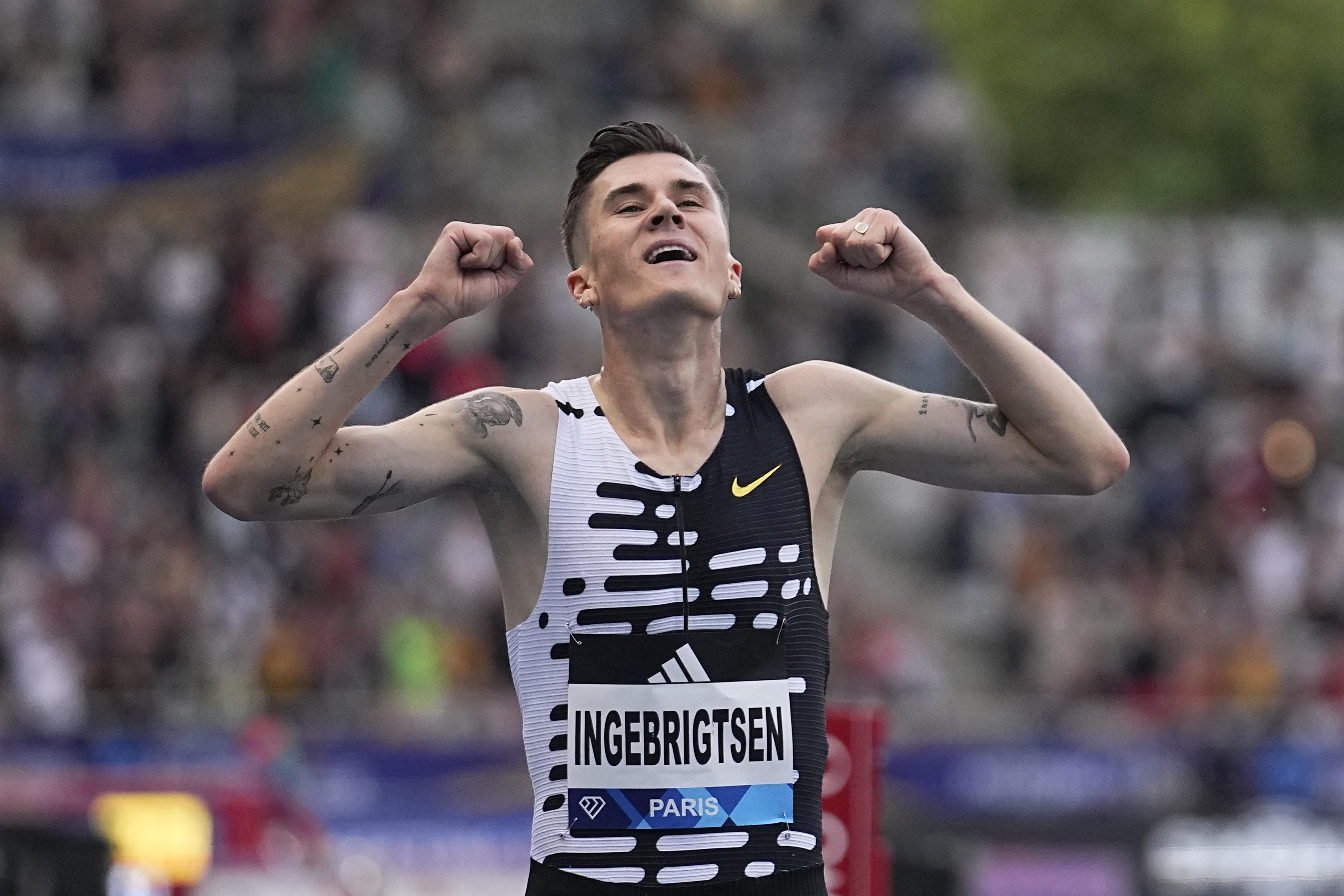 Jakob Ingebrigtsen running style.