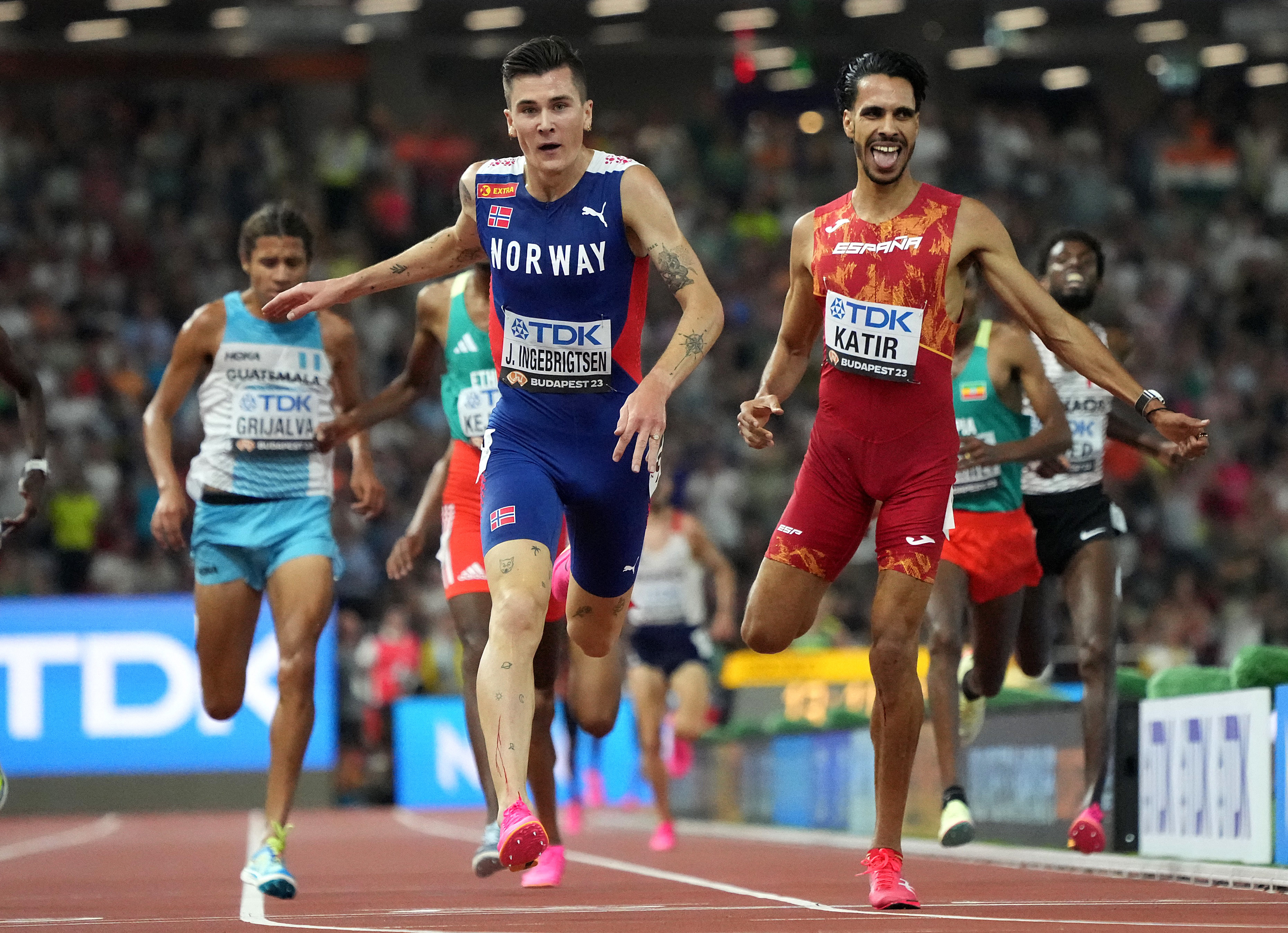 jakob ingebritsen 5000m highlights