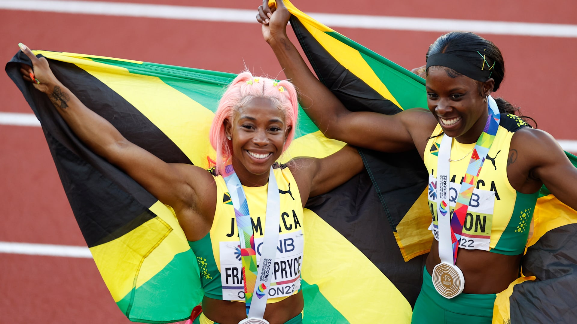 Jamaica track athletes