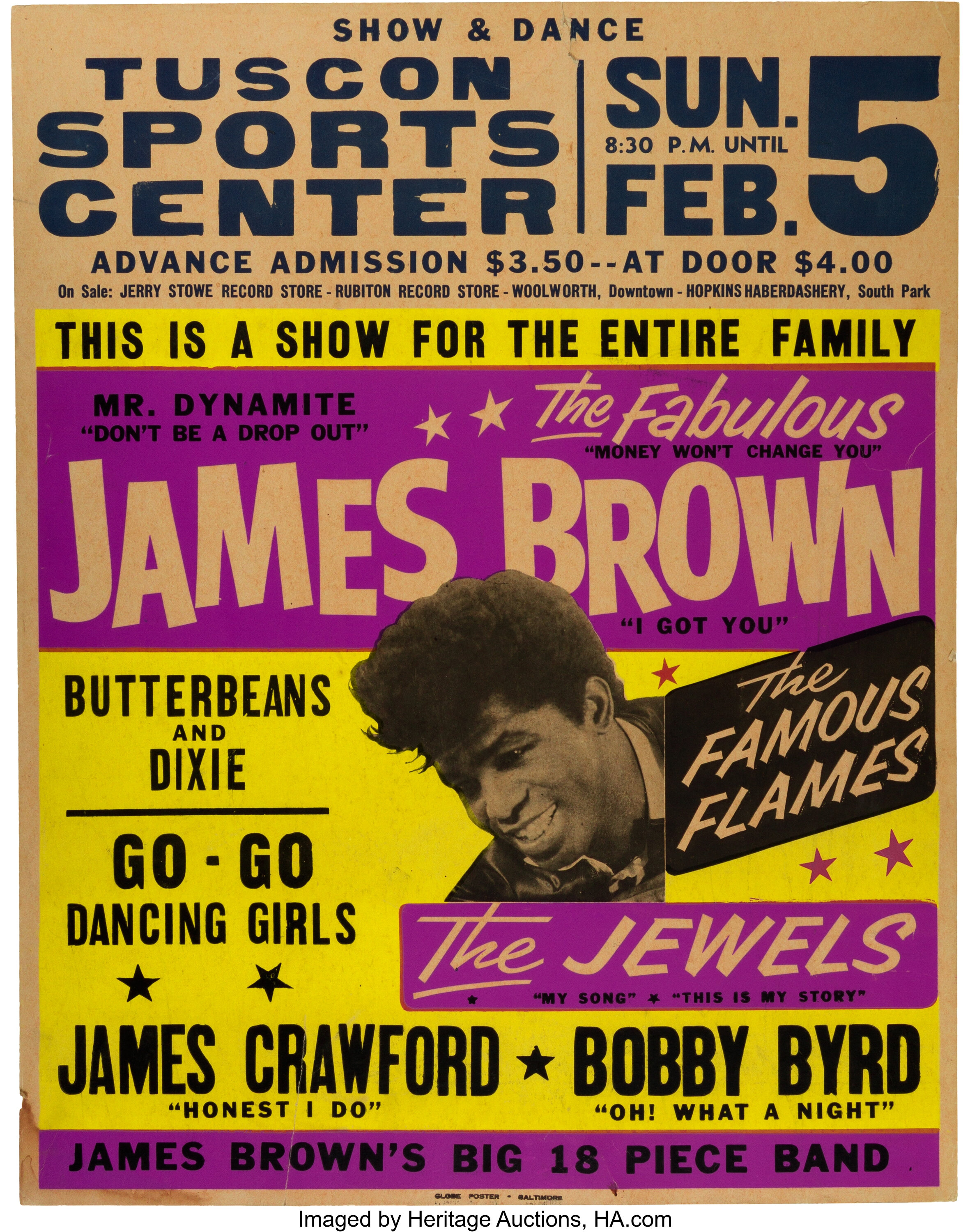 james brown print