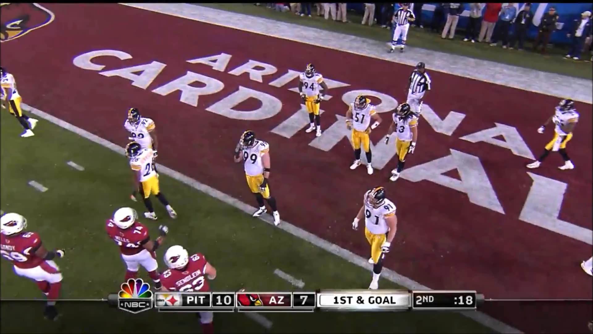 James Harrison touchdown