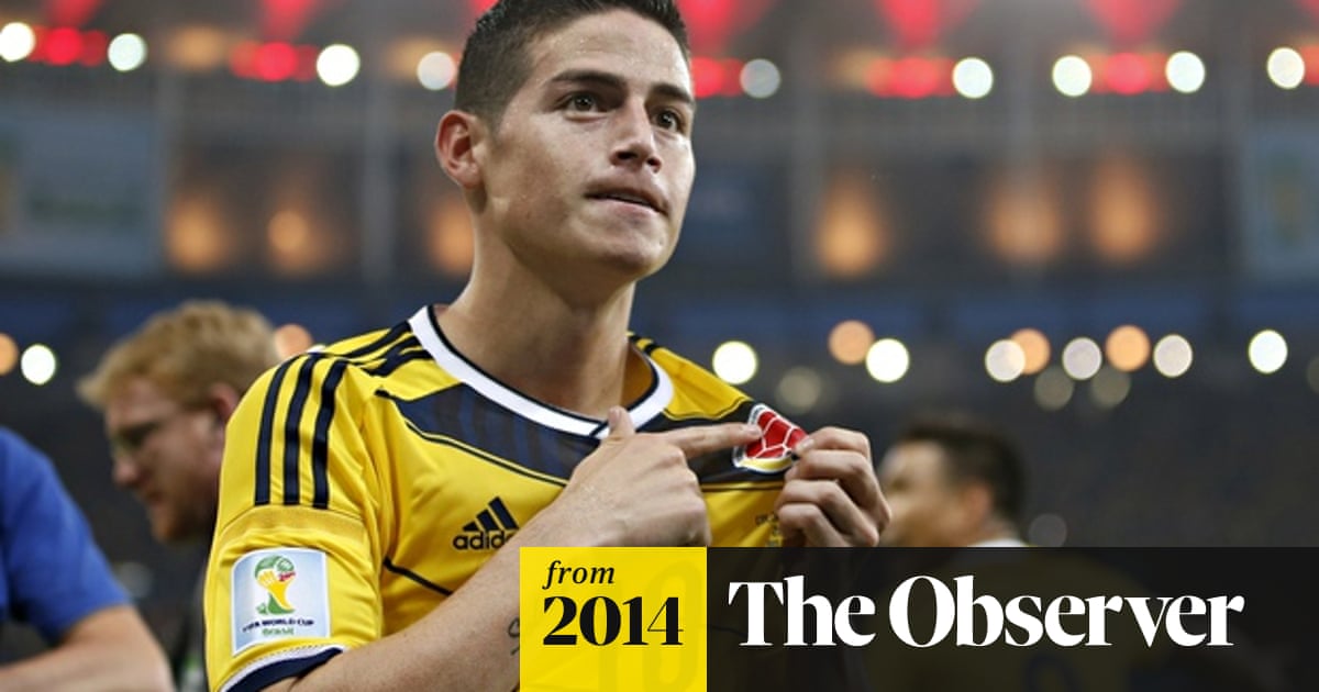 james rodriguez celebration reaction